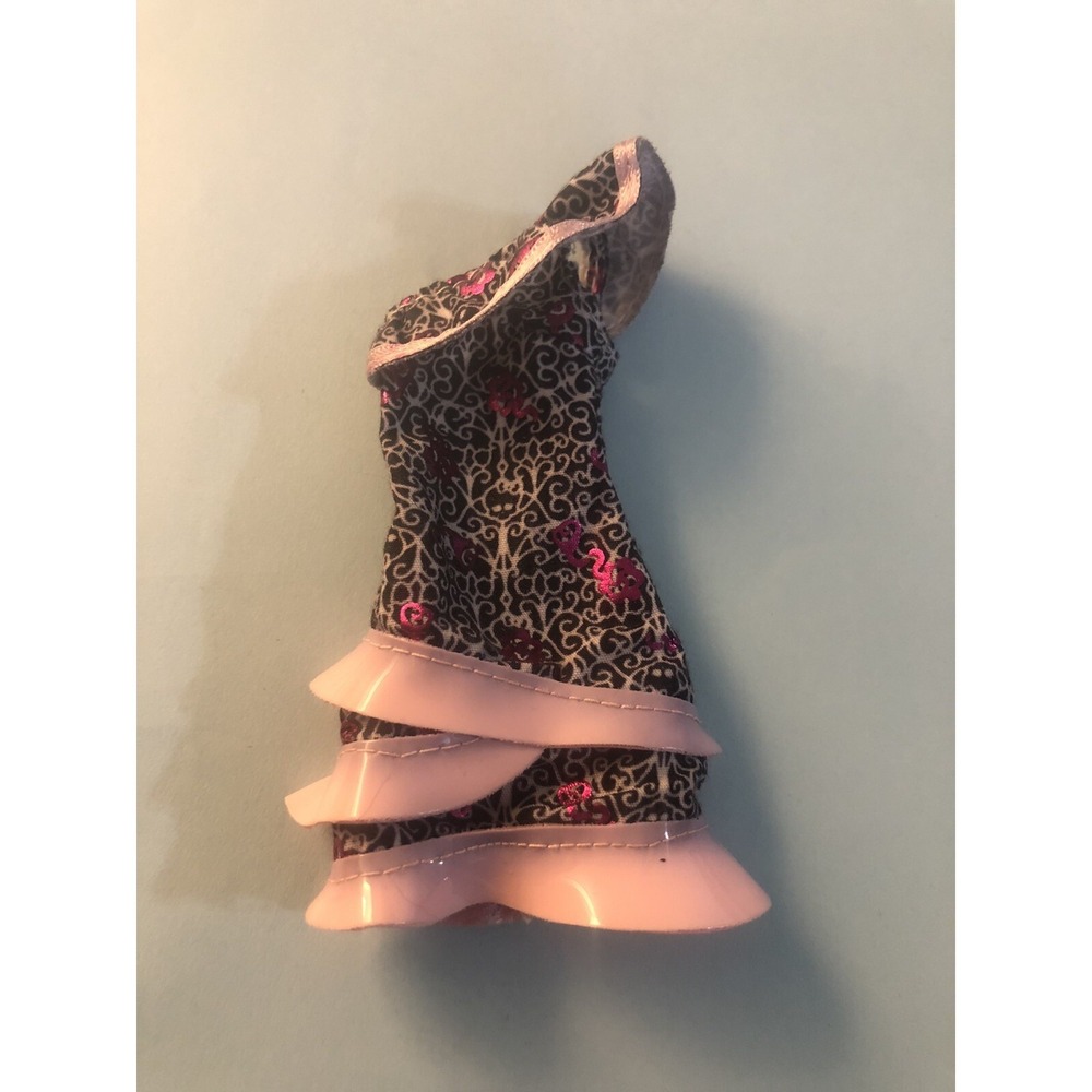 Monster High Doll Rochelle Goyle Ghouls Night Out Fashion Dress‎ Plastic Ruffles